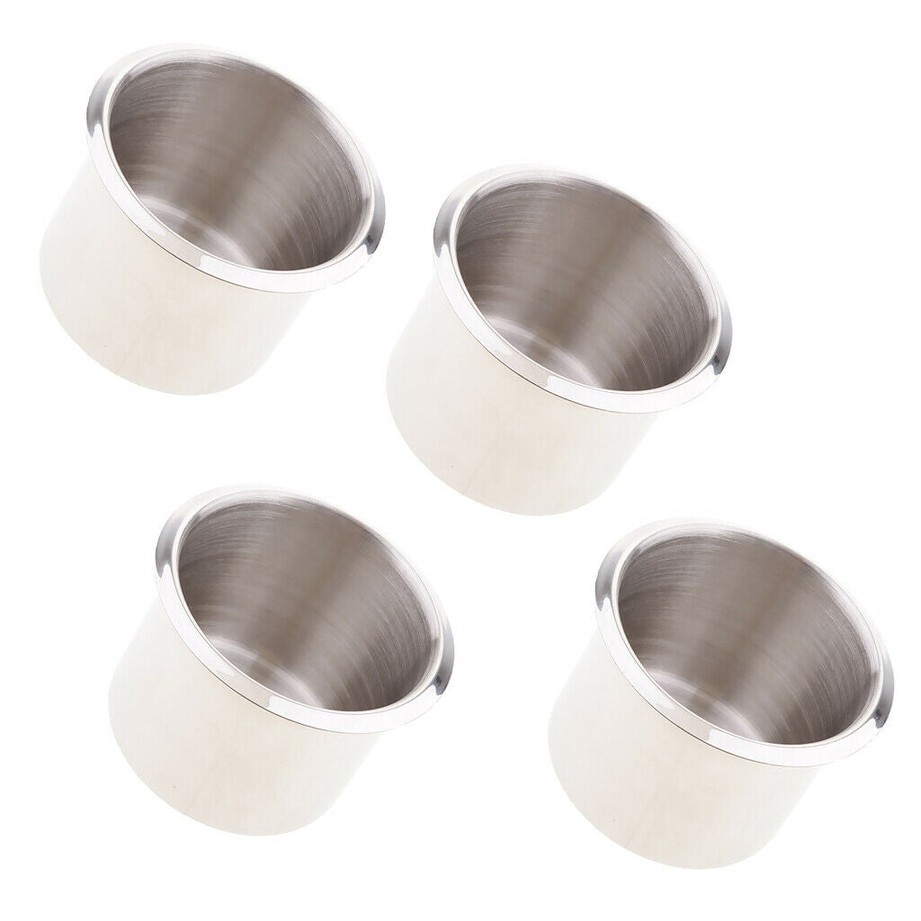 4x Universal Cup Drink Holder for Boat RV Car Truck Camper Trailer 68x55mm