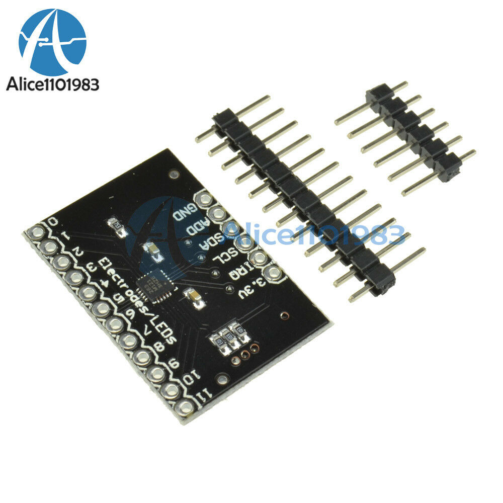 New MPR121 Breakout V12 Capacitive Touch Sensor Controller Module I2C keyboard