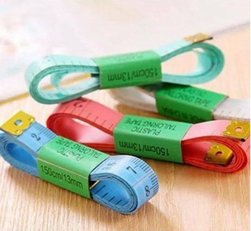 60" Body Measuring Ruler Sewing Cloth Tailor Tape Measure Seamstress Soft Flat