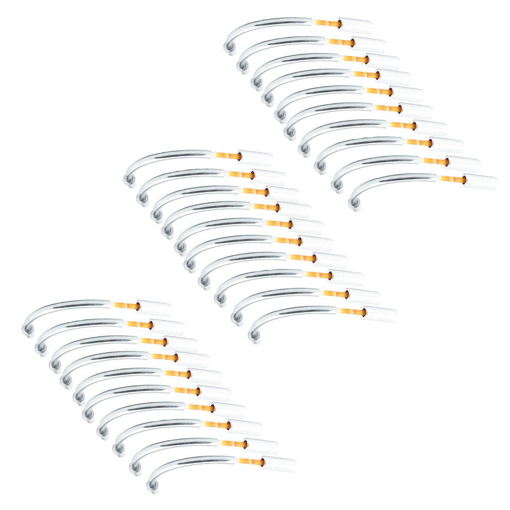 30pcs 90 Degree V Brake Noodles Cable Pipe Hose Guide With PE Liner