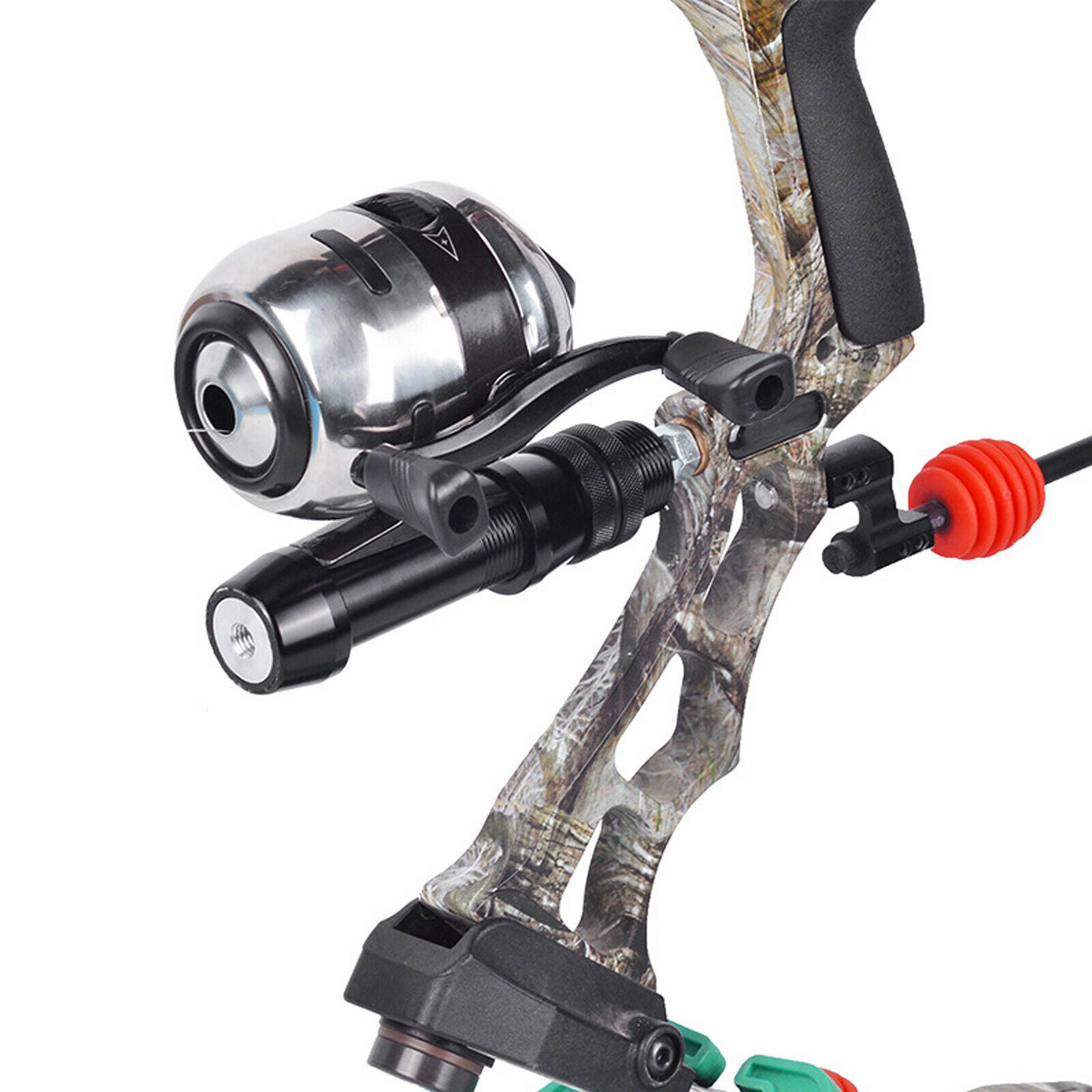 Bow Fishing Reel Integrated Stainless Steel Bow Archery Catapult Reels Parts
