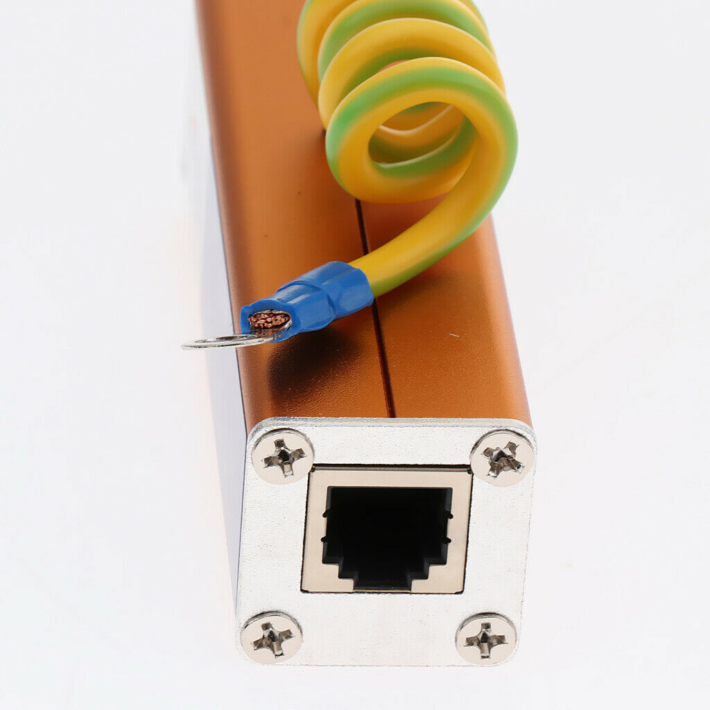 RJ11 Surge Protector Thunder Lightning Arrester Device for Home Fax Machines
