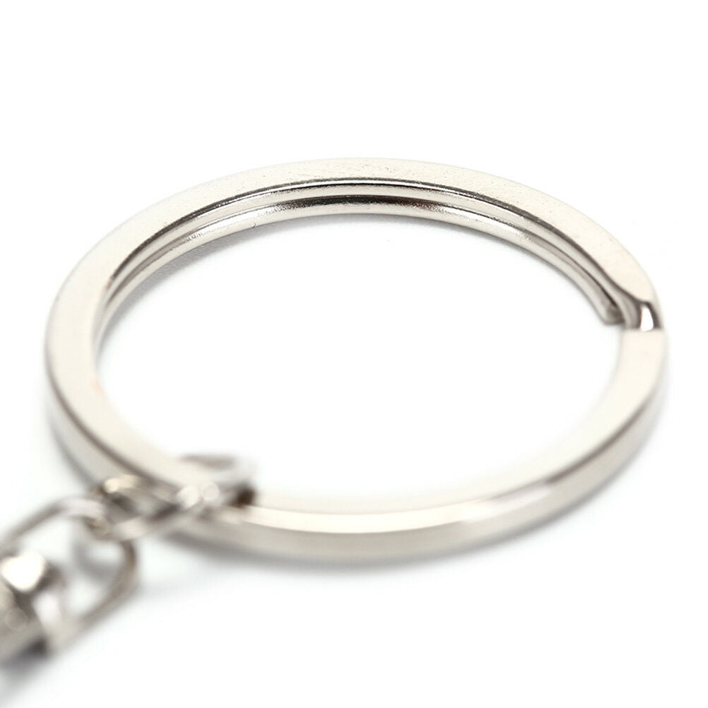 Compass Rudder Key Chain Glossy Alloy Keychain Keyrings Gifts S3.l8