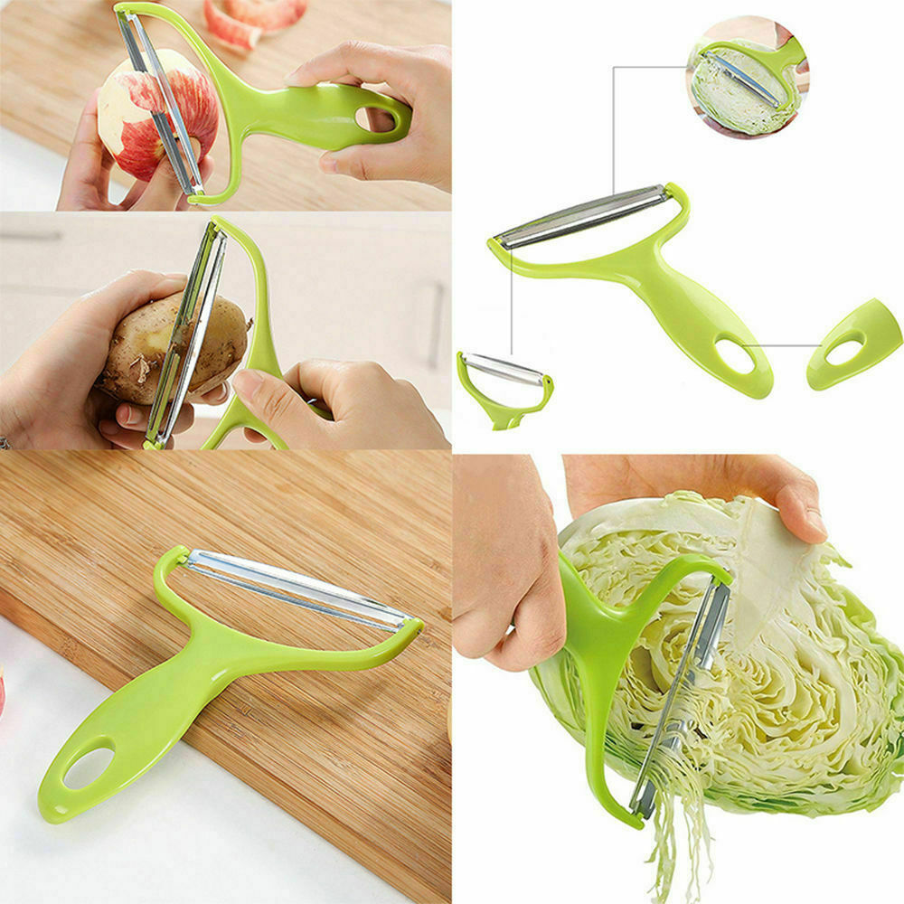 Vegetable Fruit Peeler Stainless Steel Cabbage Grater Cutter Slicer Kitchen Tool
