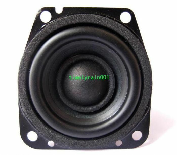 2pcs 1.5" inch 4Ohm 4Ω 10W Neodymium Full range speaker Loudspeaker Long stroke