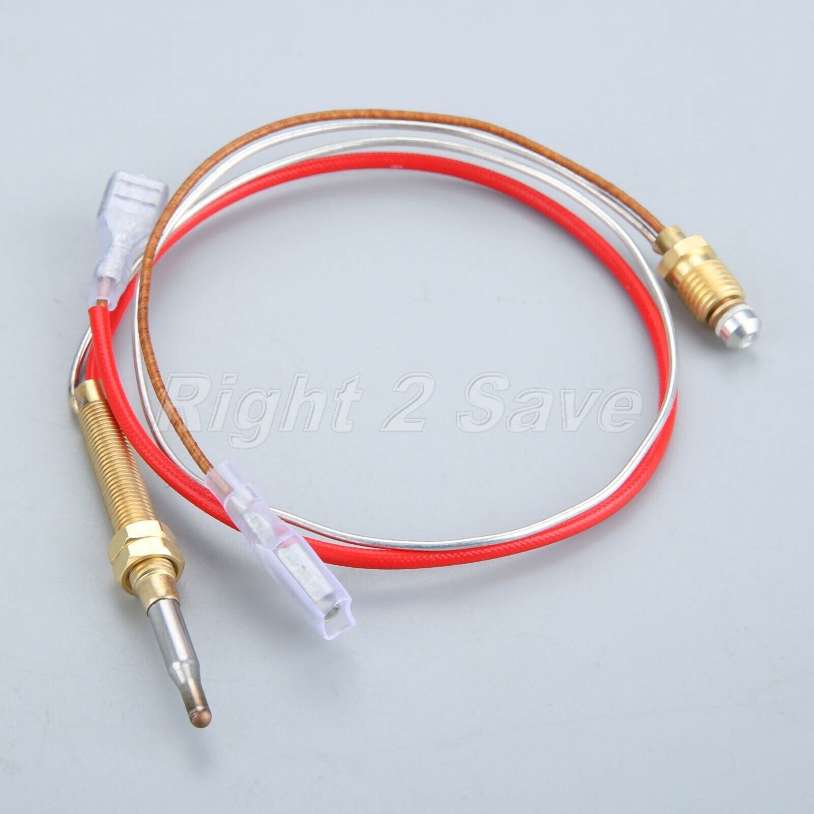 Universal Thermocouple 410mm Long 2 Nuts M8 End Connection For Gas Patio Heater