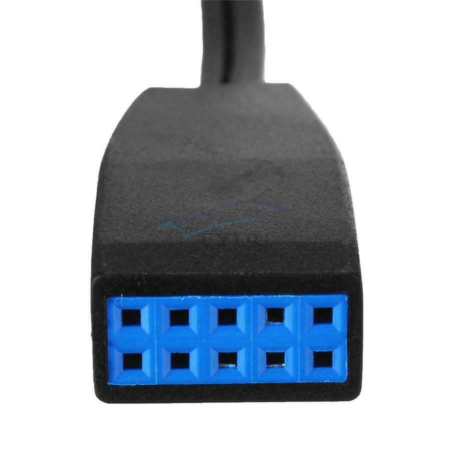 1PCS 10-pin Car Radio Wireless Bluetooth AUX Audio Adapter For BMW E46 3 Series