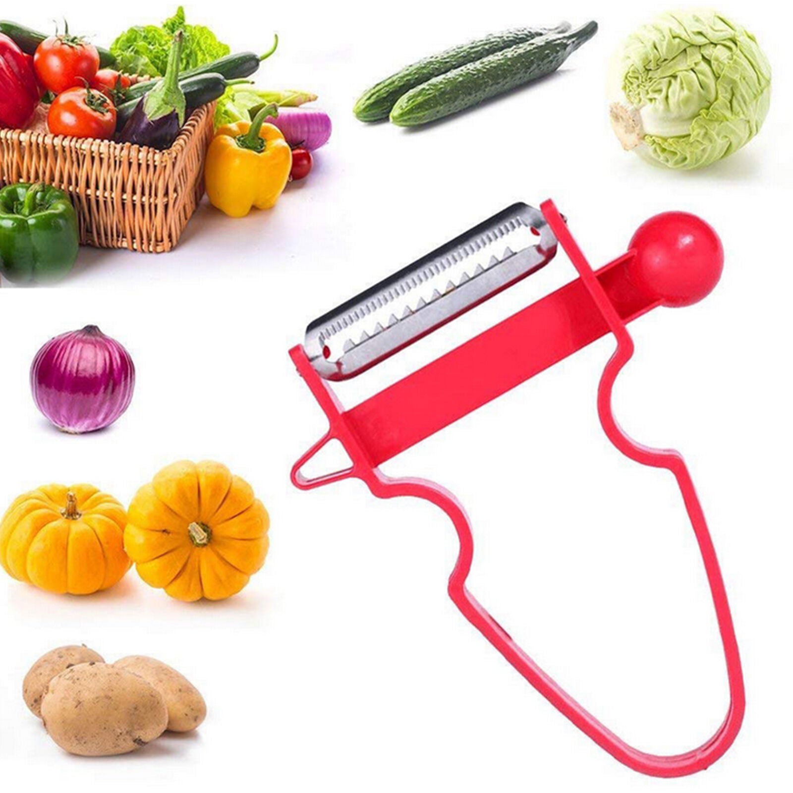 3pcs Peeler Set Trio Peeler Slicer Shredder julienne Fruit Cutter Tools