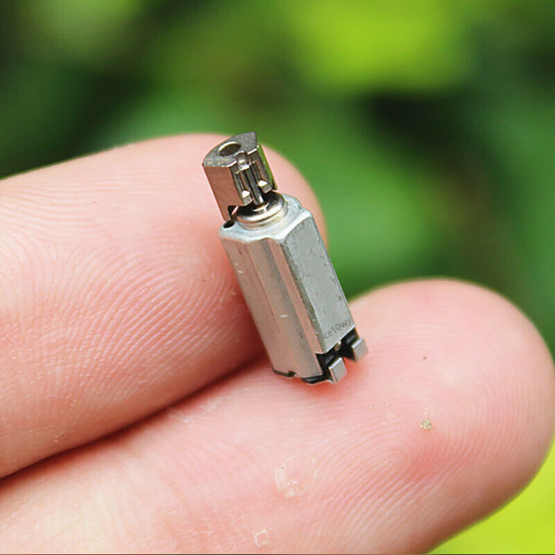 2x 5mm Vibration Motor DC 1.5V-3.7V Electric Motor Vibrator for Mobile Phone DIY