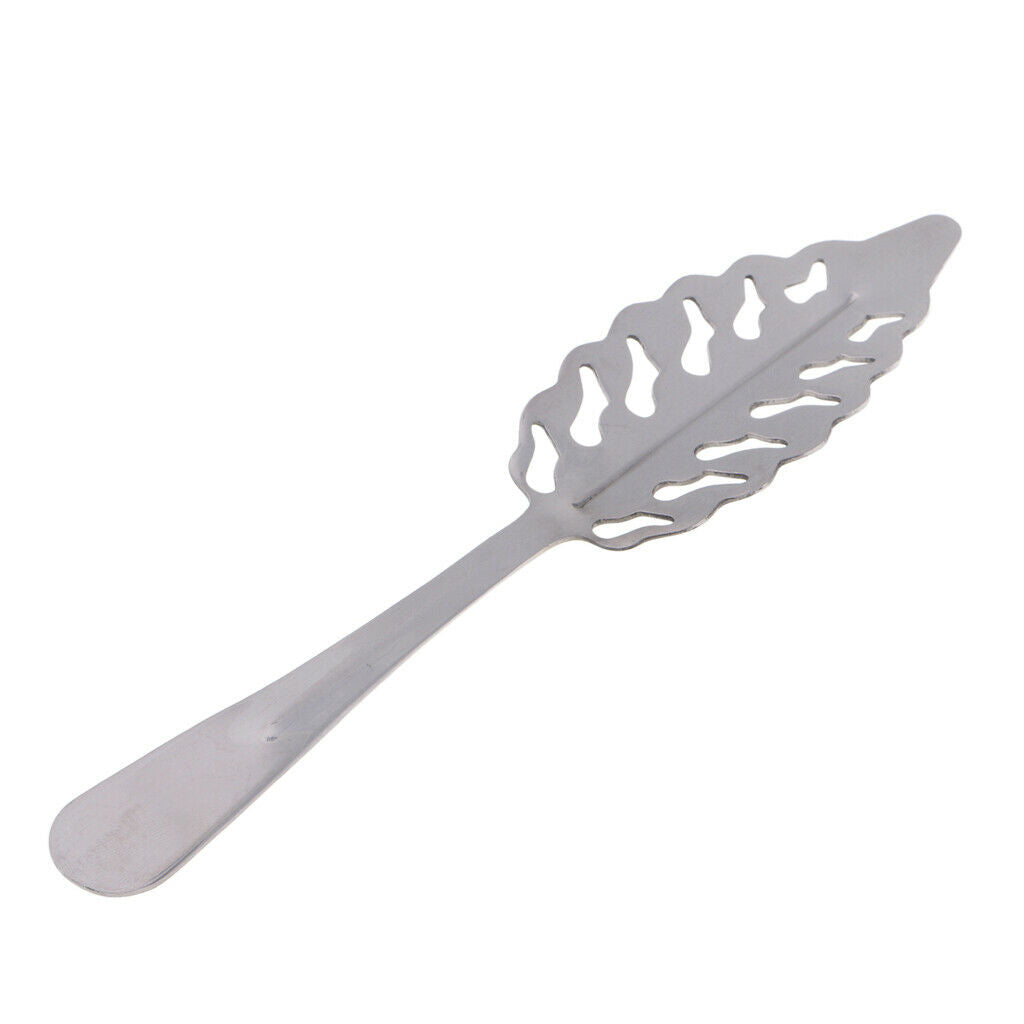 6 Inch Fashionable Leaf Paddle Swizzle Stick, Stainless Steel Drink Stirrers