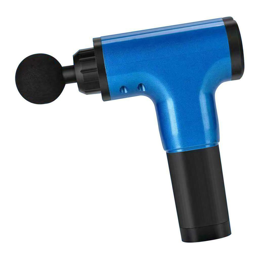 Percussion Massage Gun Tissue Massager Muscle Quiet 6-Speed Gym Travel