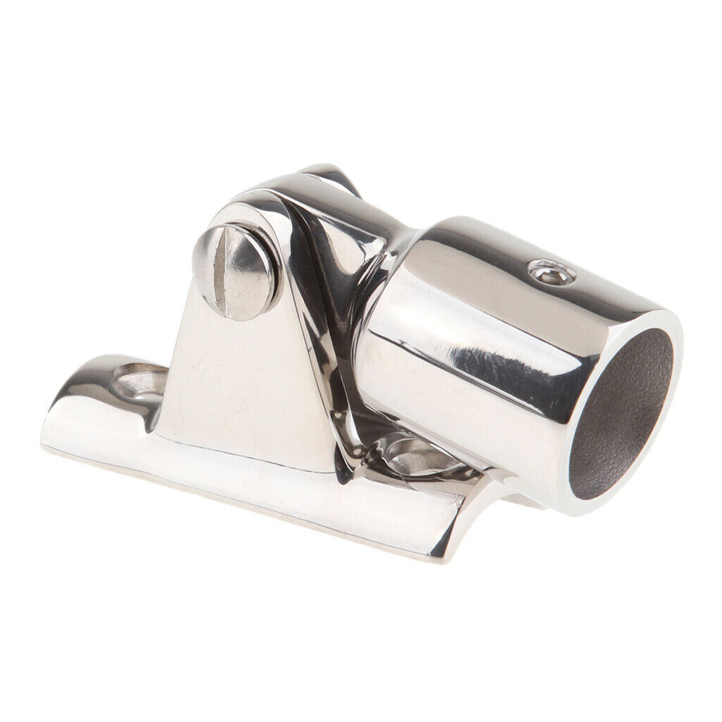 3/4" Stainless Steel Bimini Top Eye End   Boat Deck Hinge Marine Hardware