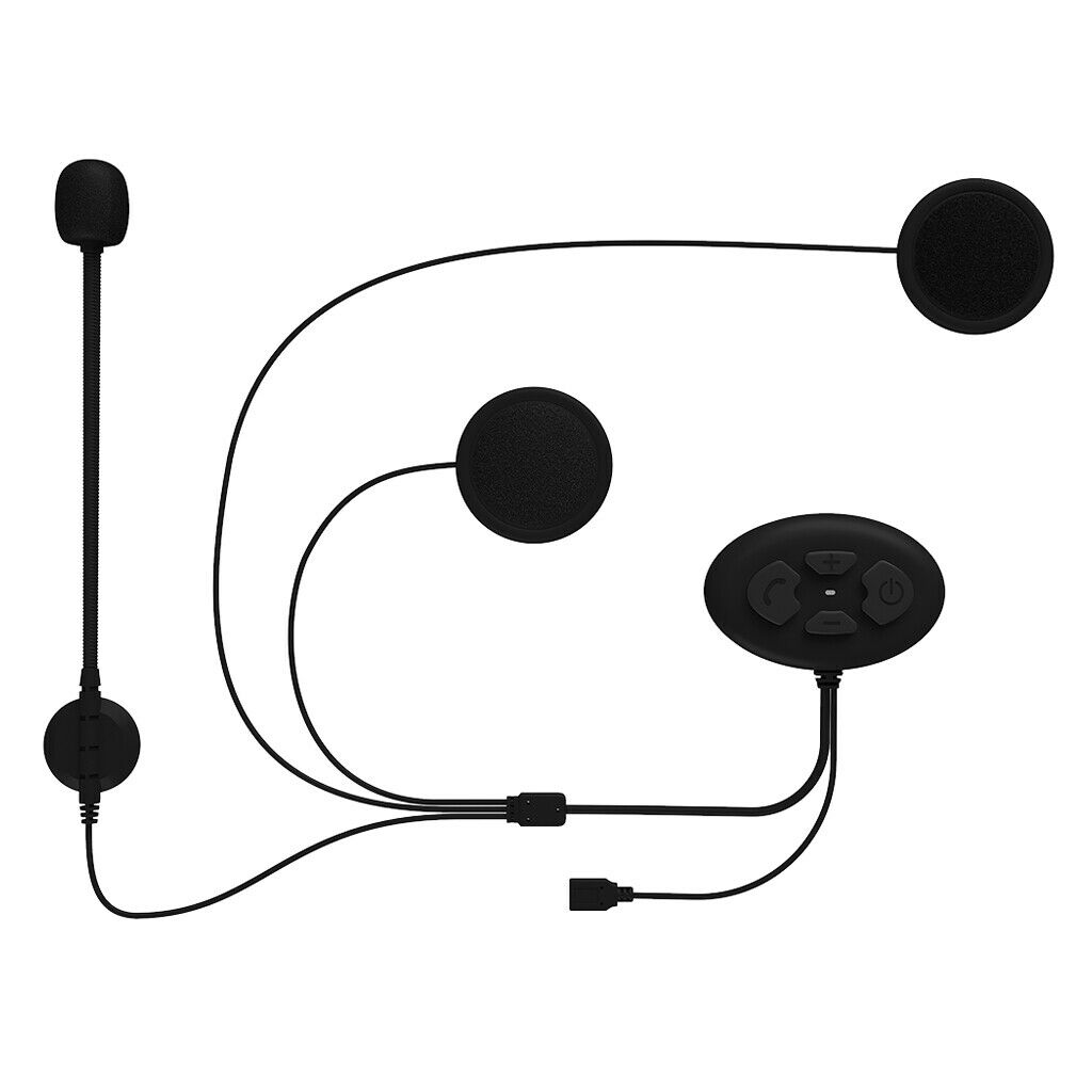 Motorcycle Helmet Headset Wireless Headphone Bluetooth v5.0 with Microphone