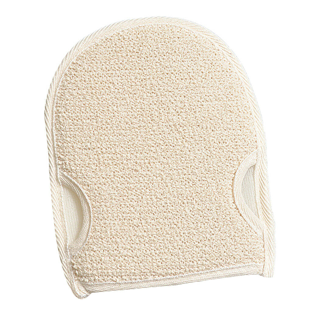 2x Bath-Scrubbing Gloves Massage Washable Spa Face Cloth for Men and Women