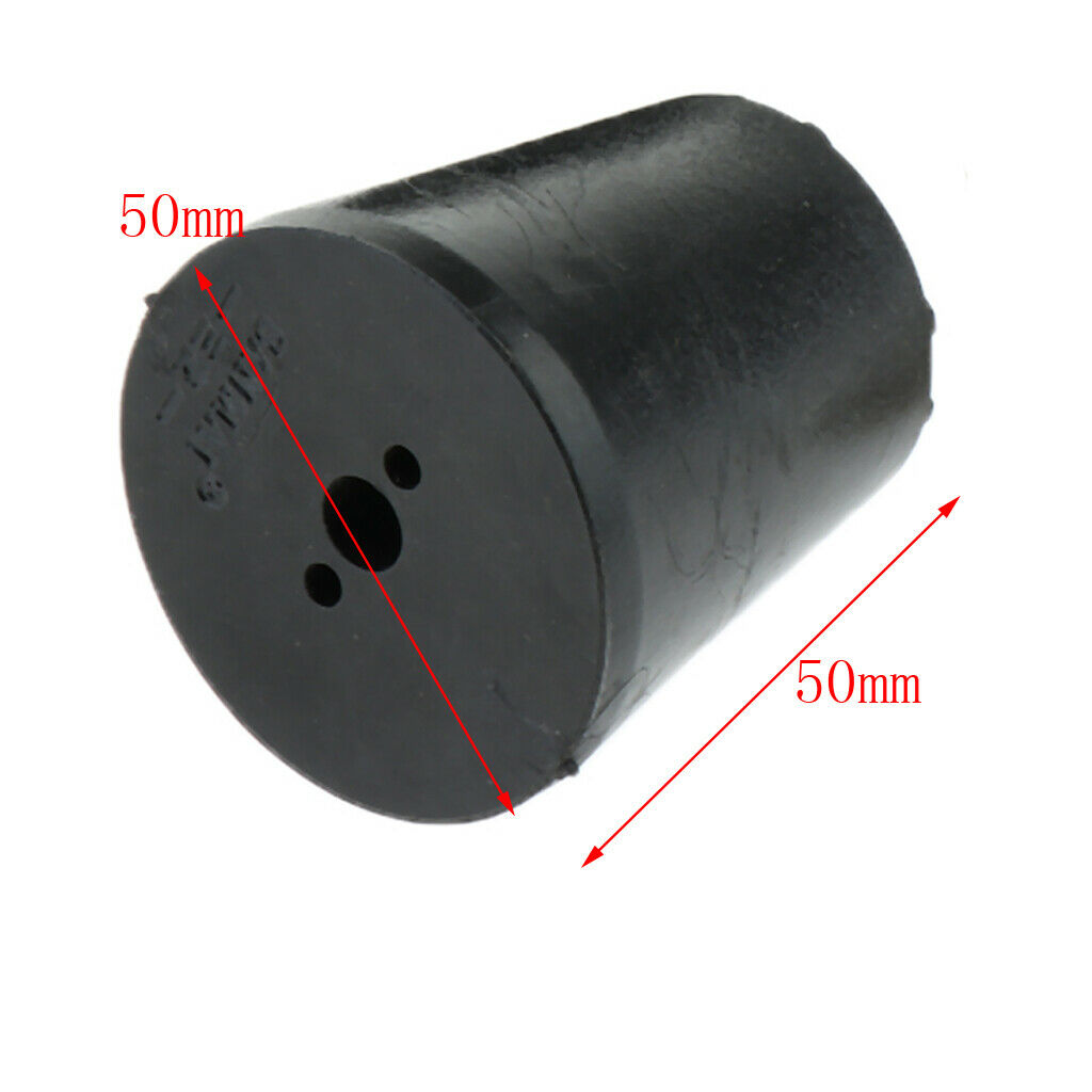 4xNon-skid Rubber Feet Pad for Table Desk Chair Kitchen Furnitures w/ Screws