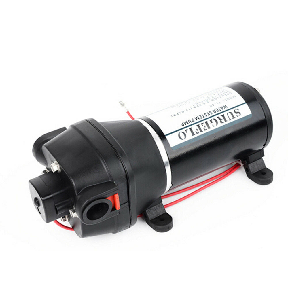 Mini RV Diaphragm Pump 24V DC Self-Priming Booster Pump Fishing Yacht Large Flow