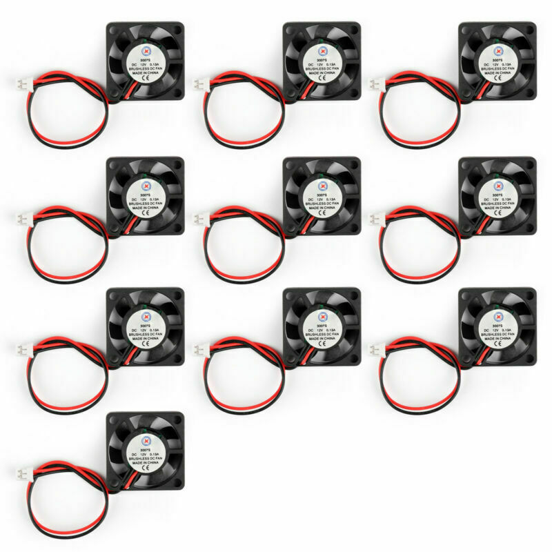 10 5V 0.13A 30mm Connector 30x30x7mm 3007s Brushless Cooling Fan 2pin popular A6