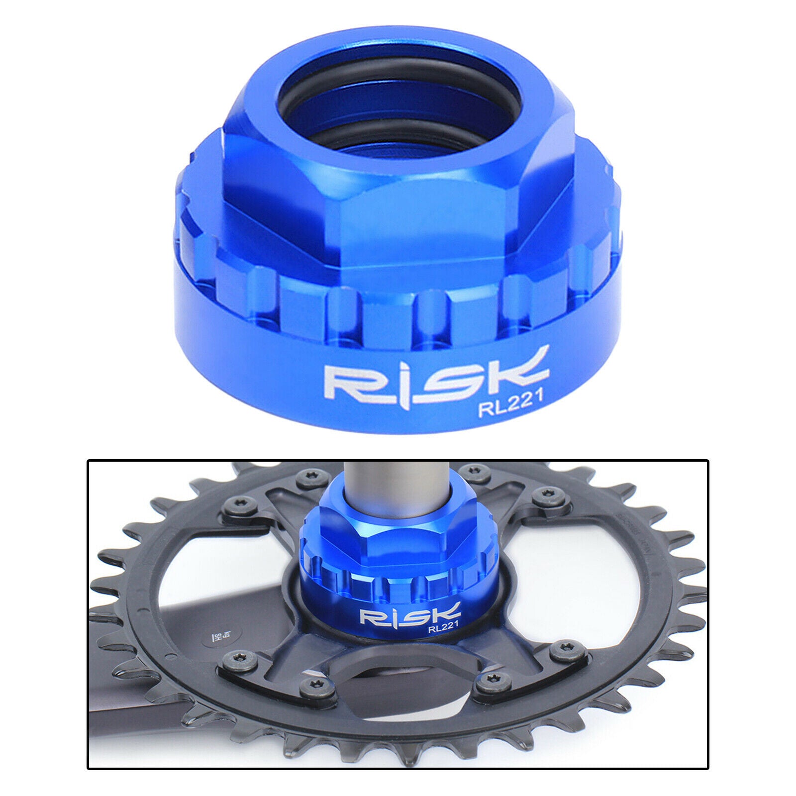 Durable 12-Speed Chainring Adapter Removal Installation Tool MTB for Shimano