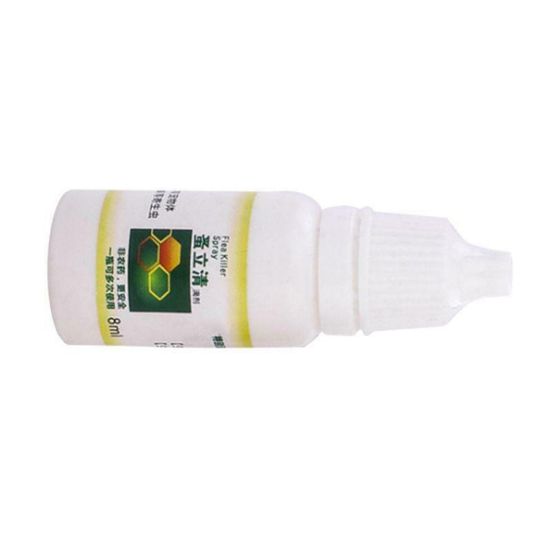 8ml Pet Dog Cat Flea Tick Killer Anti-flea Insecticide Spray Lice Insect Remover
