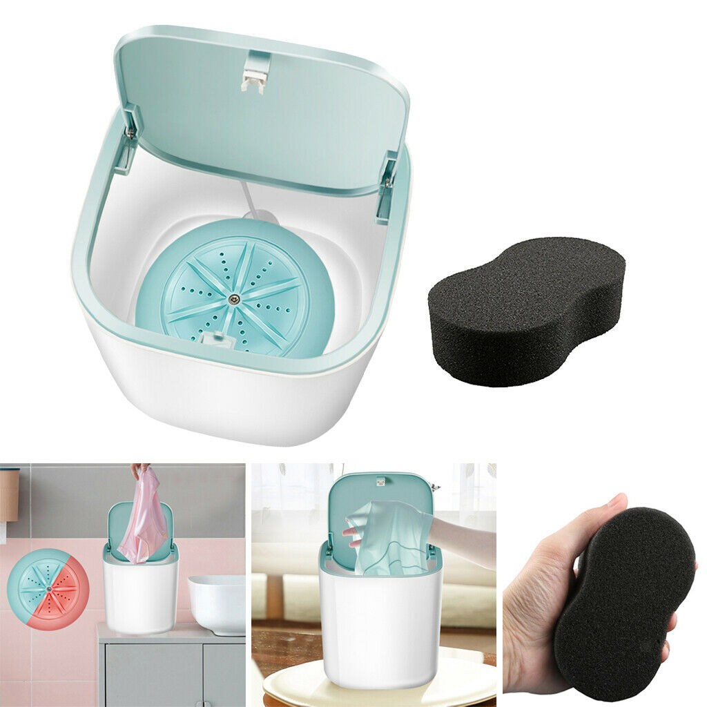 Mini Washing Machine Clothes Cleaner Laundry Washer USB Socks Home Travel RV