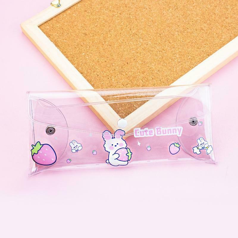 Large Capacity Stationery Holder Bag for Students Portable Cosmetics Storage Bag