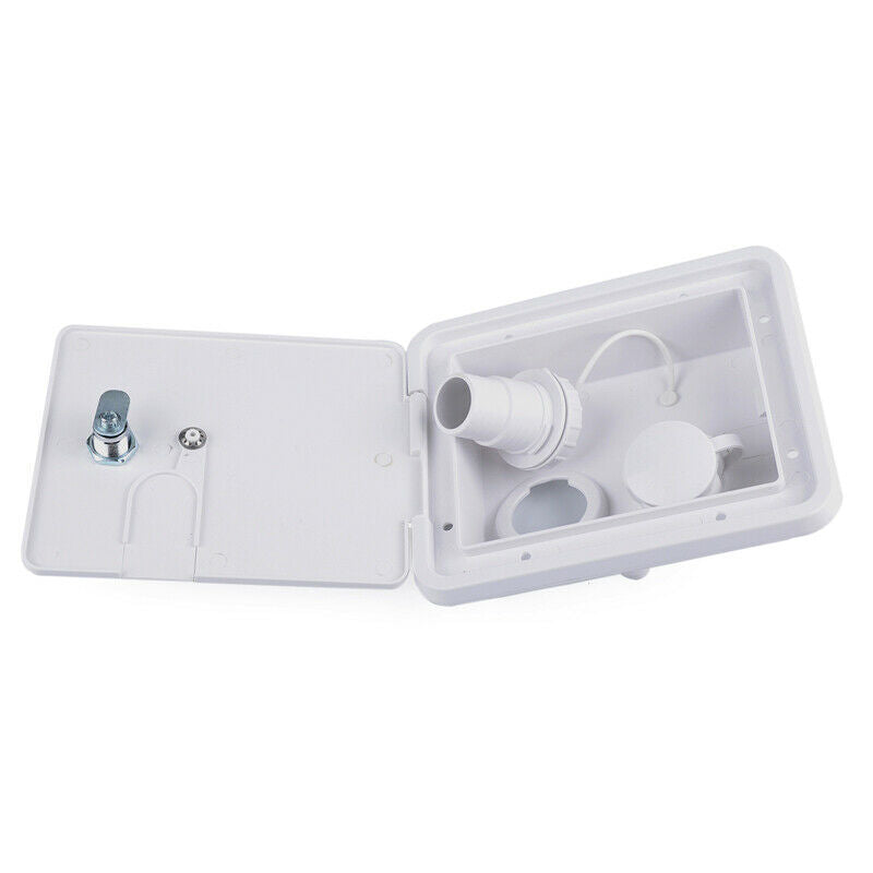 Gravity City Fresh Water Inlet Fill Dish Hatch Lock RV Trailer Camper W/ 2 Keys