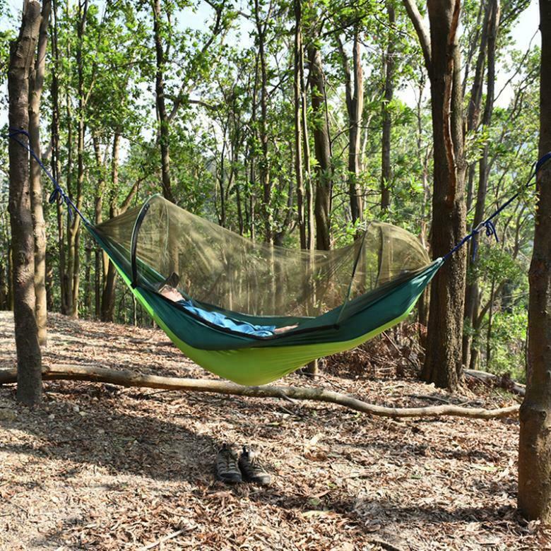 Outdoor Camping Nylon Mosquito Net Hammock Tent Double Hanging Bed Swing Chair