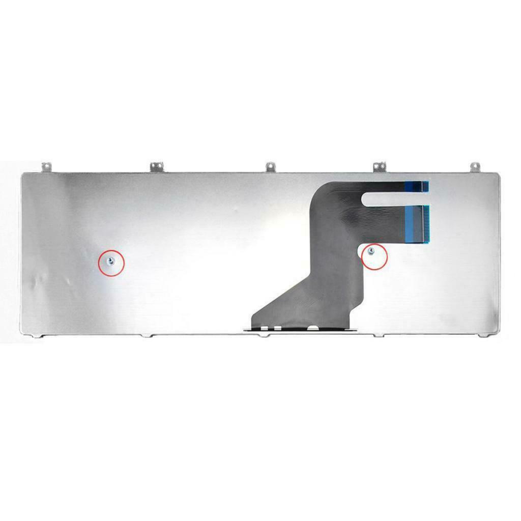 Laptop white US keyboard without backlight for ASUS N75 N75S