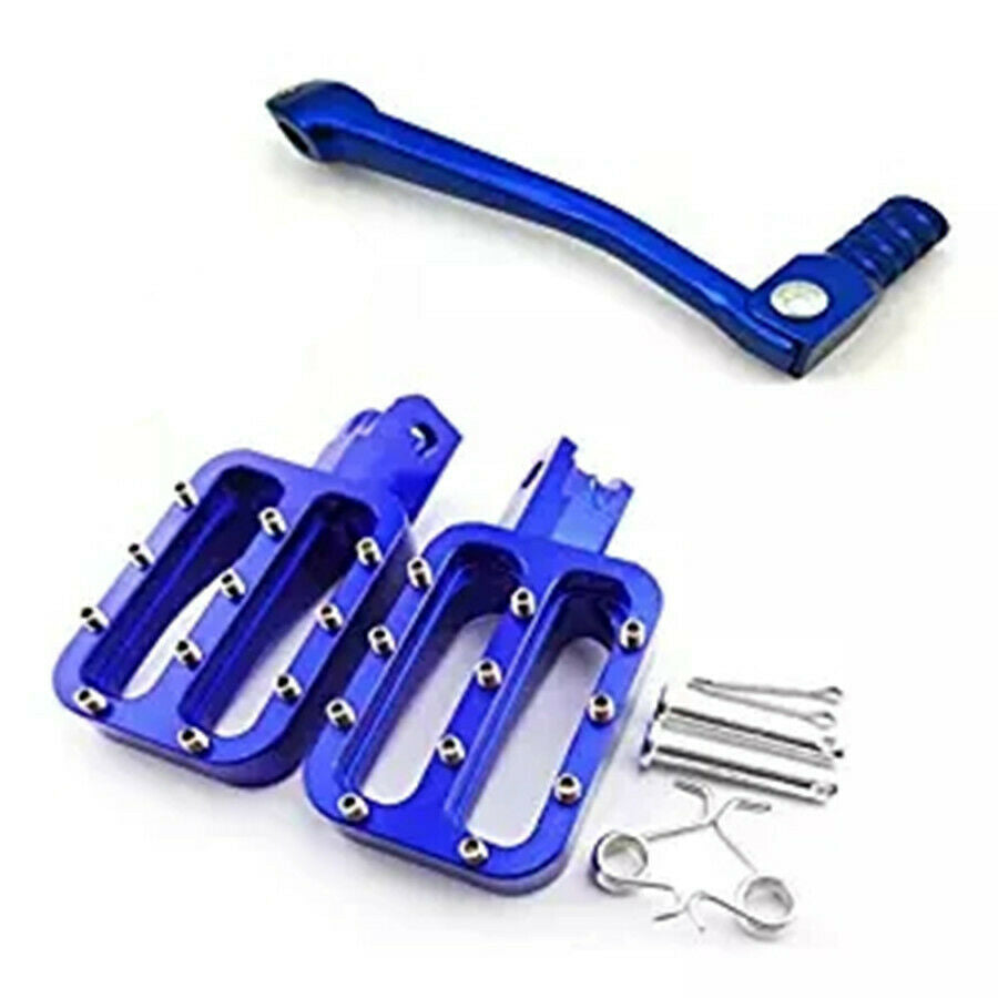 Wide Foot Pegs Pedals Rest & Folding Gear Shifter Lever For CRF50 XR50 PW50 PW80