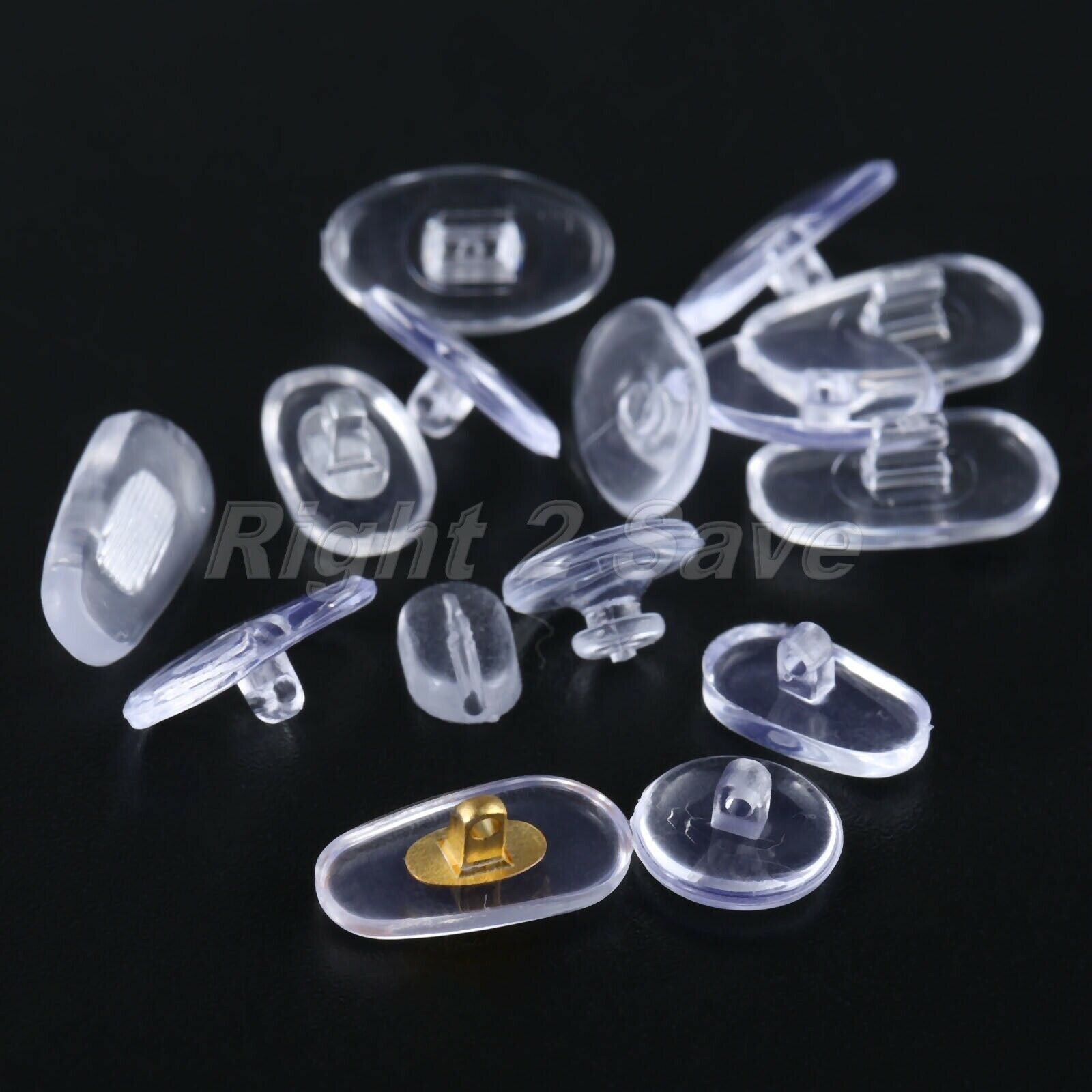 Eyeglass Nose Pad Spectacles Sunglasses Glasses Soft Optical Silicone 300PCs