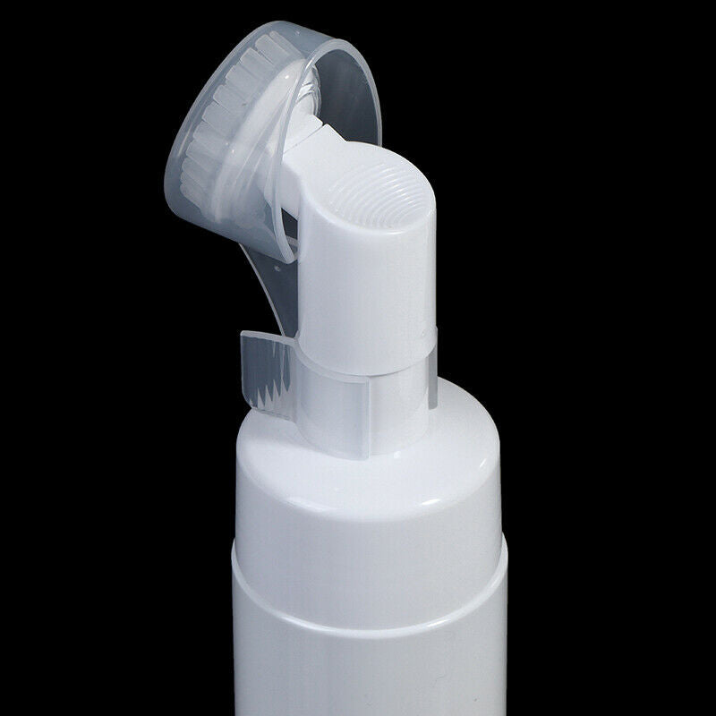 1Pcs 120Ml Cleansing Foam Bottle With Brush Pump Soap Dispenser Lotion ContaFCA