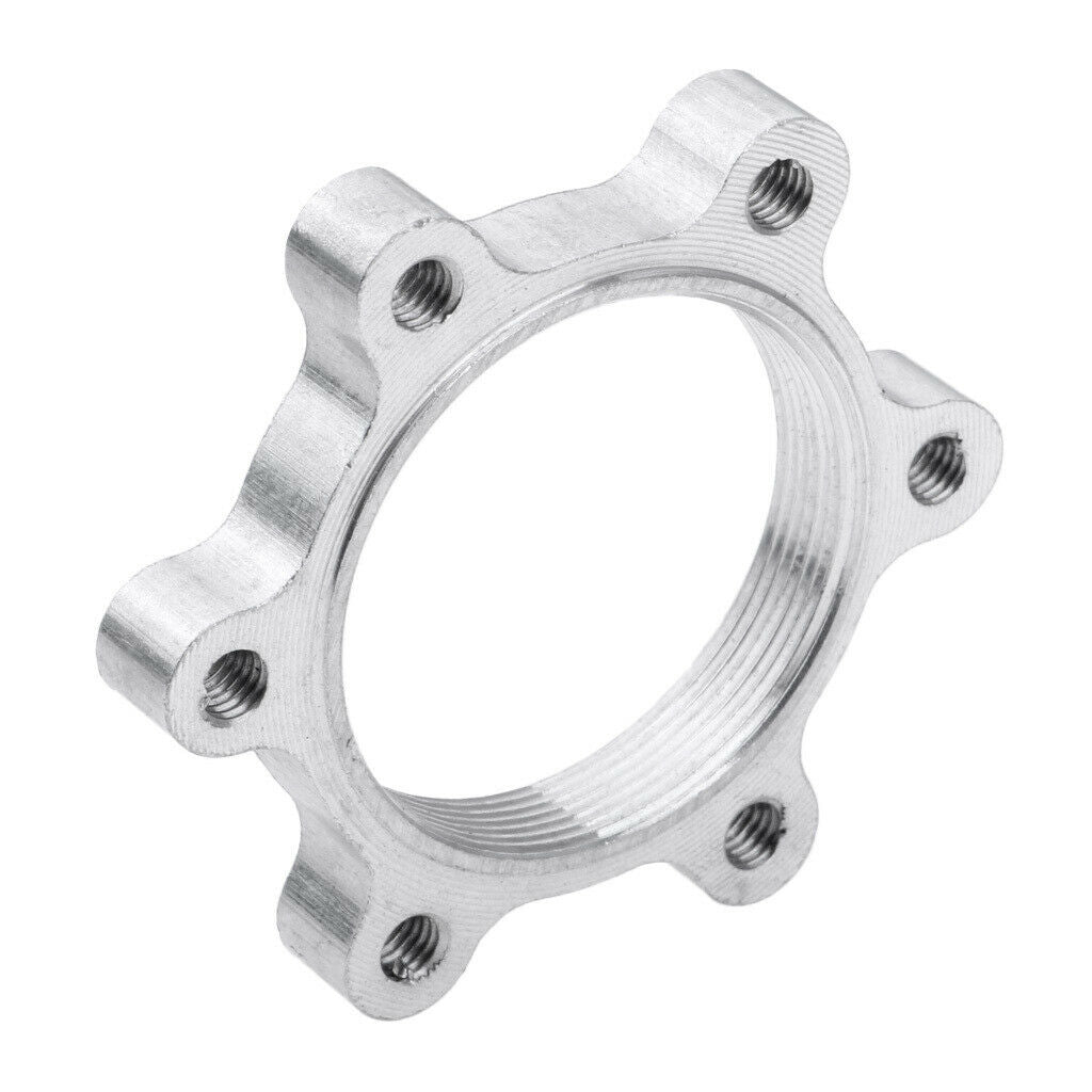Heavy duty bicycle freewheel threaded hubs, disc brake discs