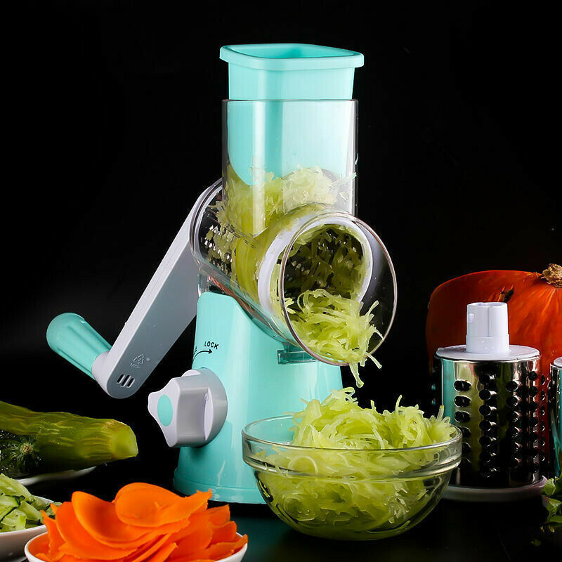 Manual Hand Speedy Mandoline Slicer Pasta Salad Maker Fruit Vegetable Cutte3BDA