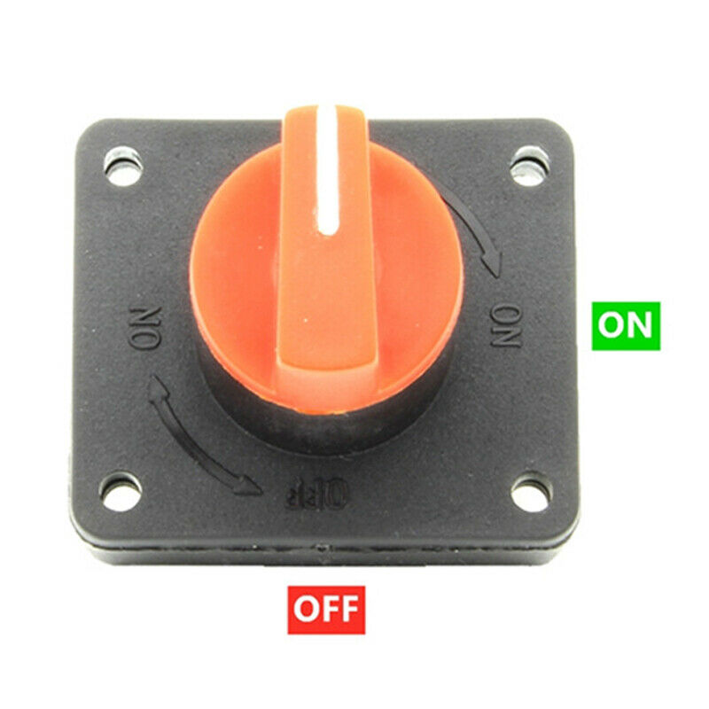 Battery Switch Car Van Truck Boat Power Disconnect On Off Rotary Isolator 300A