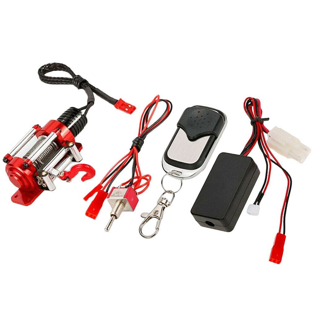 RC Crawler Steel Winch Wireless Control Receiver for 1:10   -4 HSP