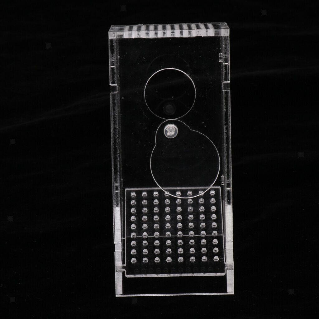 Clear Aquarium   Catcher Bait Box Aquatics Pest Trap Snail Trap, 14x6x6cm