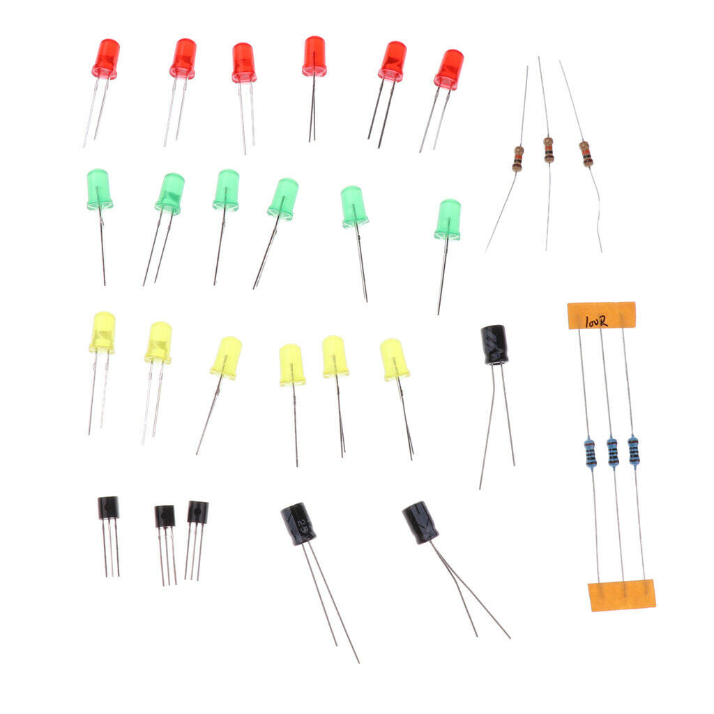 18 LEDs Flash Light DIY Kit 3-4V Heart Shape LED Light For  Taillight