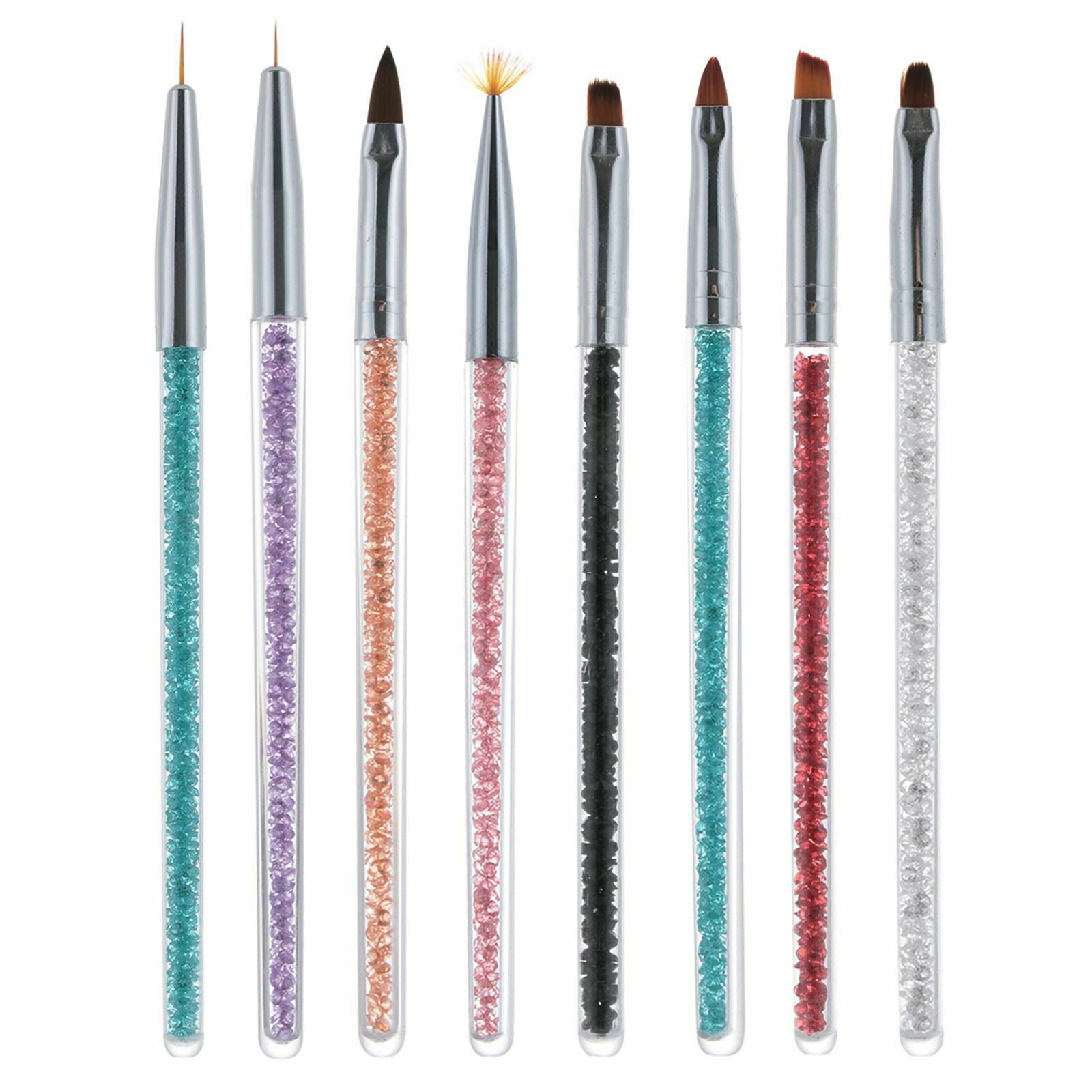 Dotting Tools Set Painting Nail Design Nail Art Liner Brushes Drawing Brush Pen