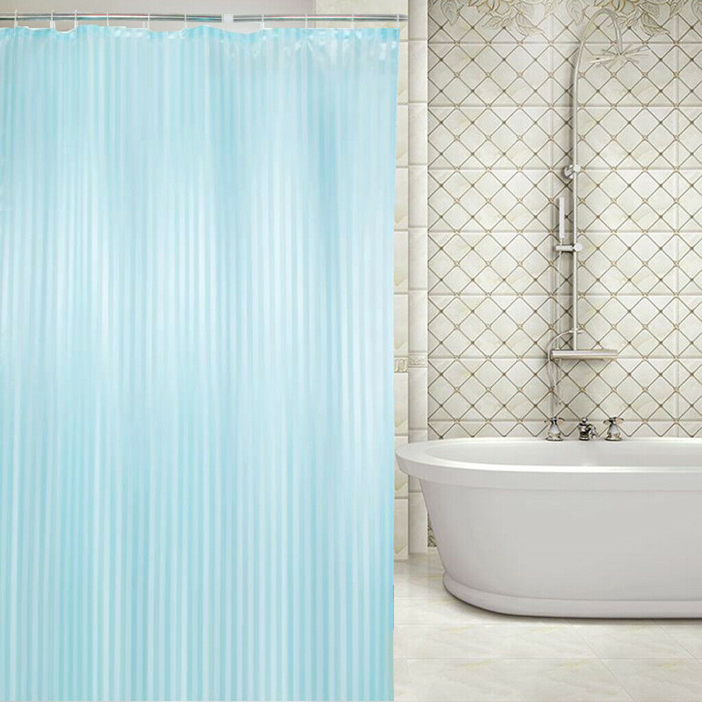2 Pieces Low-carbon life Water Repellent Odorless Bathroom Curtain Bathroom