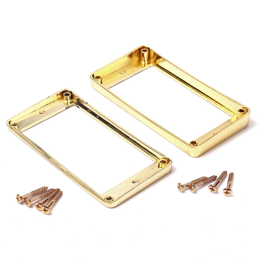 Metal Pickup Mounting  for LP  SG Guitar W/ Screws Golden