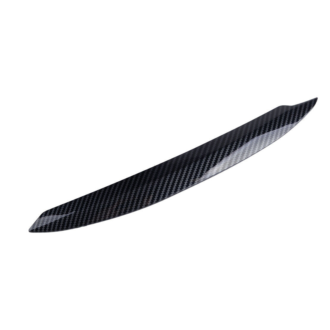 2PCS Headlight Eyebrow Cover Trim Fit for VW Golf 7 GTI GTD R MK7 2013-2017 as