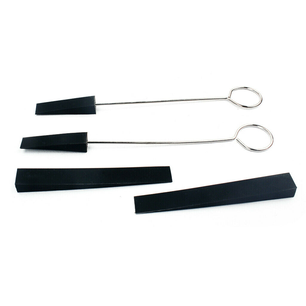Set of 4 piano tuner rubber damper handles for piano part fixing tools