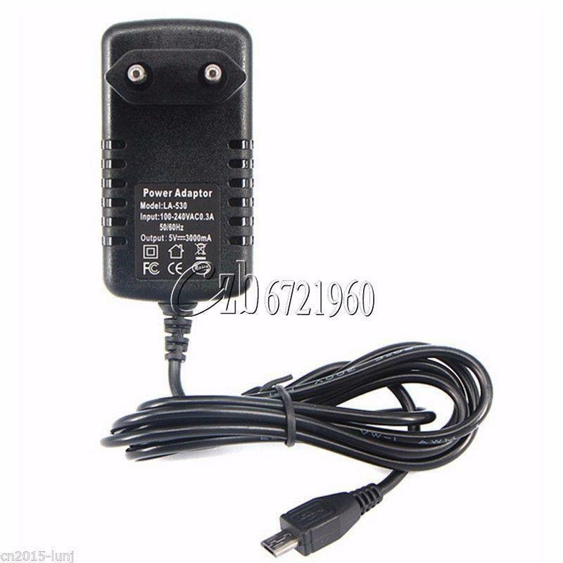 AC 100V-240V Adapter DC 5V 3A Power Supply Charger EU plug 3000mA MICRO USB 15W