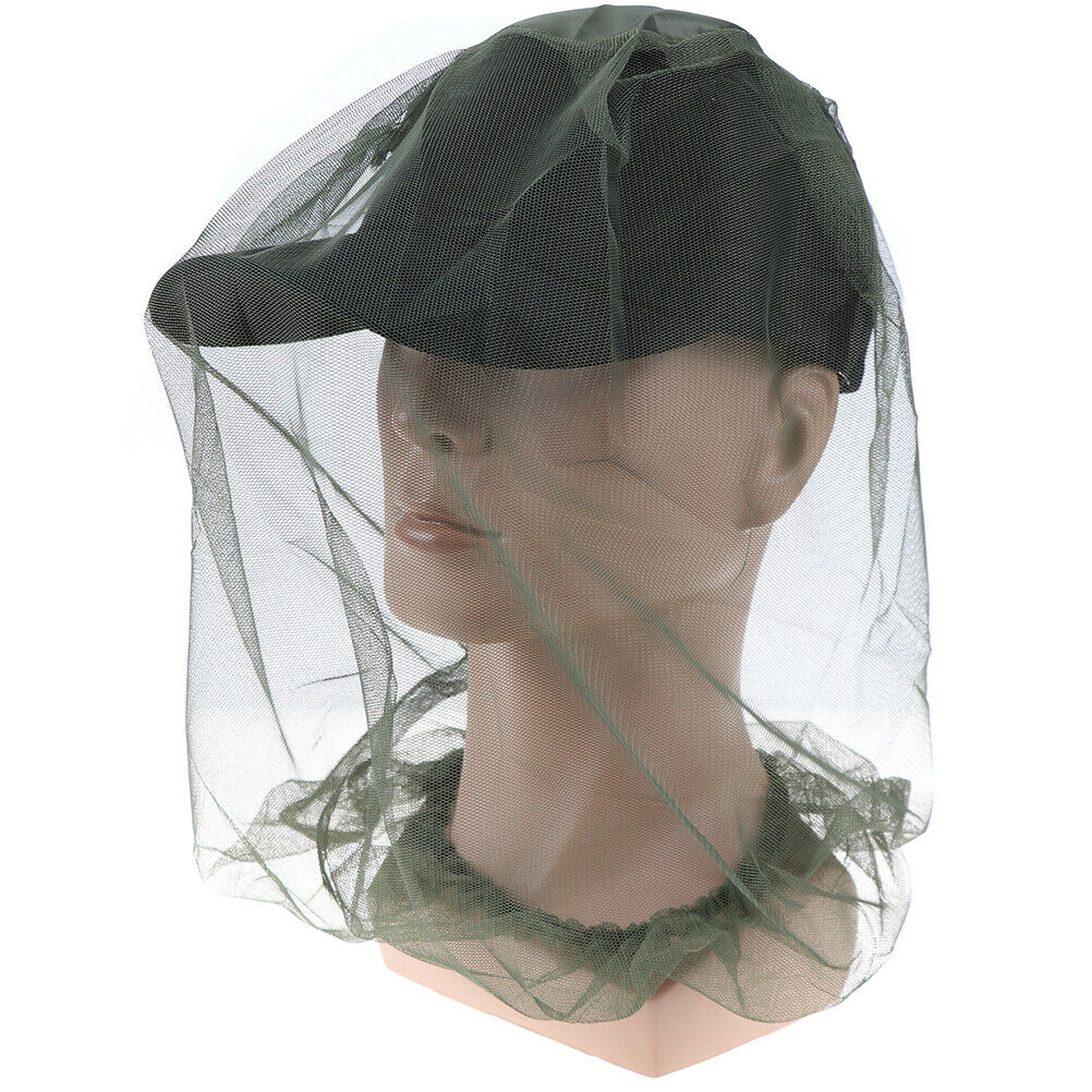 Midge mosquito hat outdoor insect hat fishing insect bee fly mozzie bug .l8
