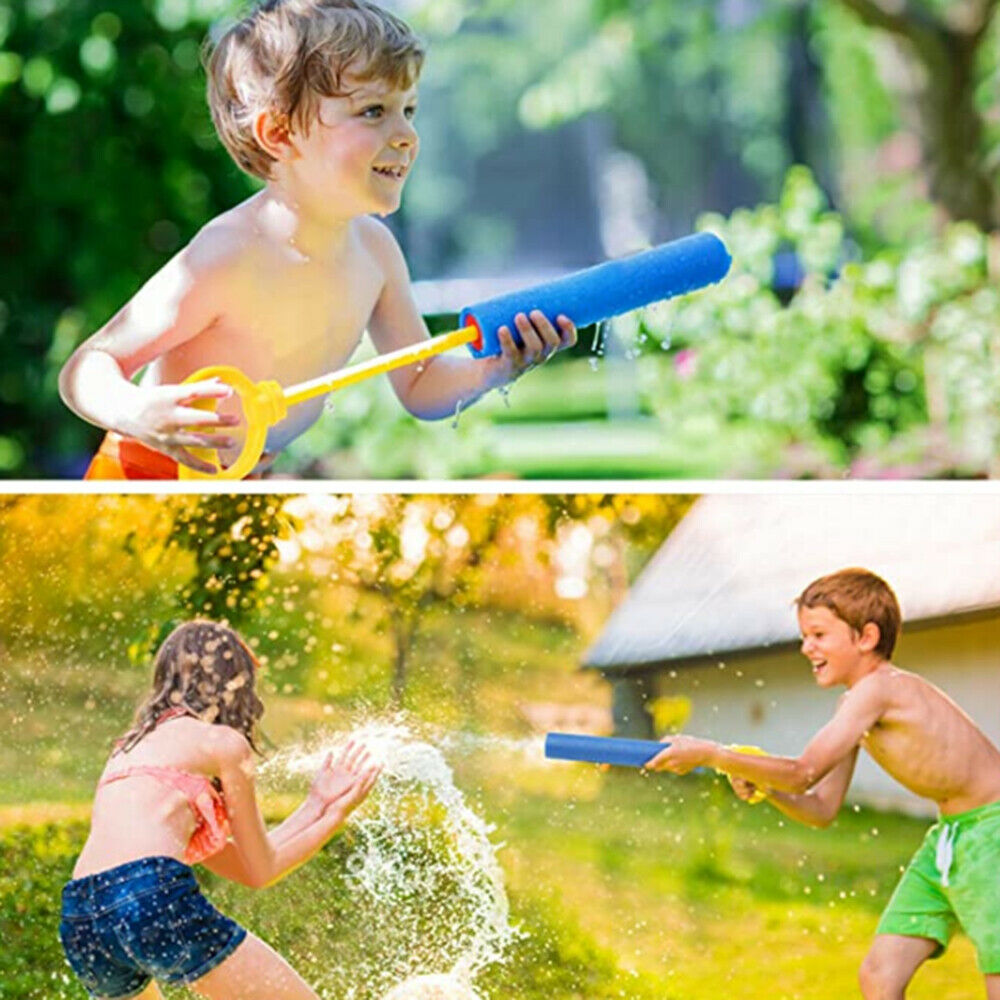 4pcs Water Guns for Kids Foam Water Blaster Squirt Guns Outdoor Play Game Toys