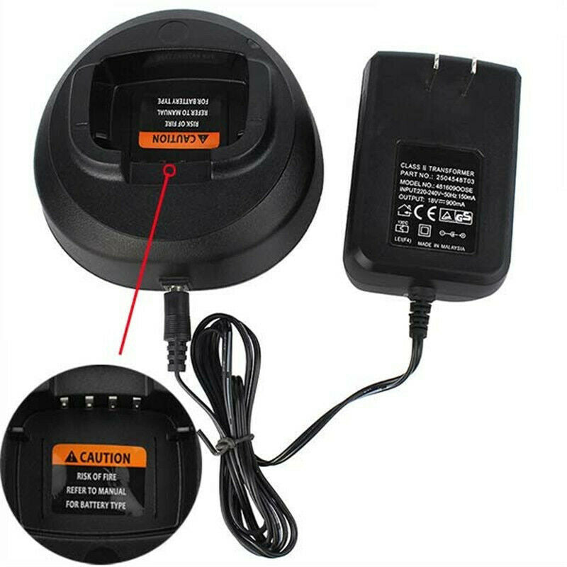 Ni-MH Battery Charger for Radio Walkie Talkie CP1300 CP1600 CP1660 P145 P160