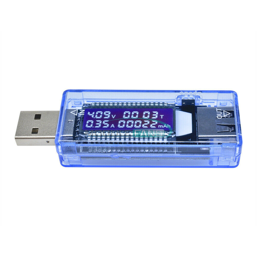 USB Charger 3A Medical Power Detector Test Of battery of Current&Voltage Tester