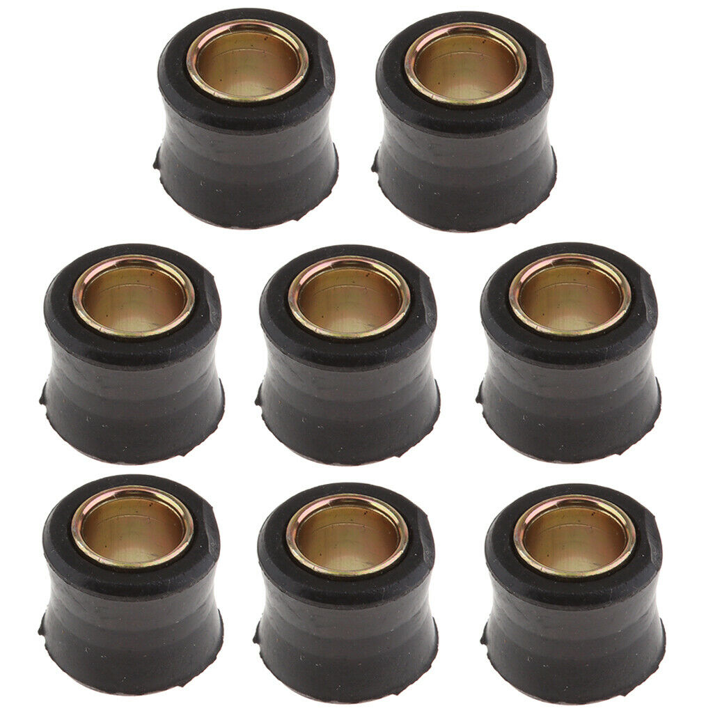 8x Motorbike Shock Absorber Rear Bush 12mm for Motorbike Replacing Parts