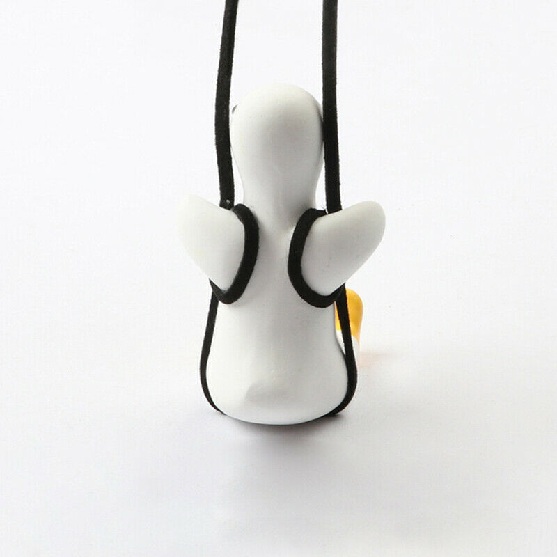 Cute Little Duck Car Decoration Little Duck Pendant For Car Interior Accessor KX