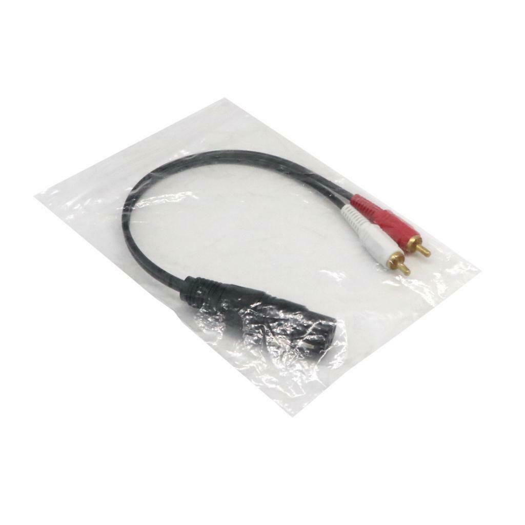 Patch Cable 1XLR Female to 2 RCA Male Splitter Splitter Rope